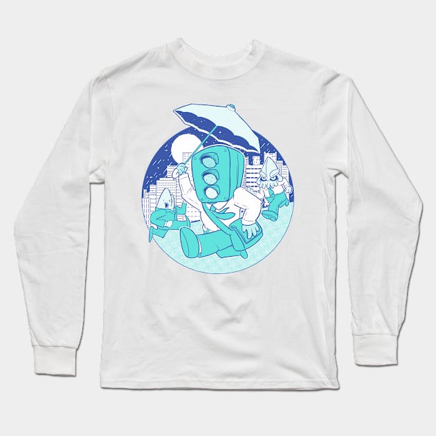 Heading Home Long Sleeve T-Shirt by Hojyn